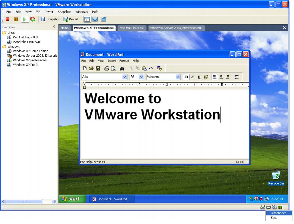 vmware workstation 7